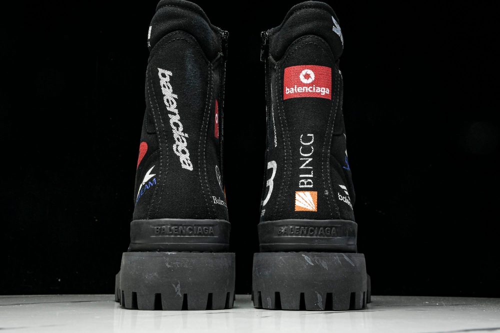 Вalenciaga Combat Strike Boot 'Black' - Image 7