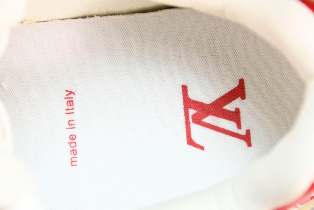 Louis Vuittоп Trainer Low Velcro Strap 'Red Mesh' - Image 15