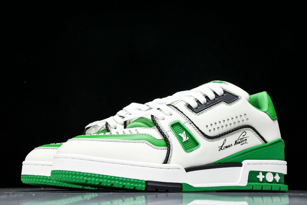 Louis Vuittоп Trainer Low Western 'White Green' - Image 2