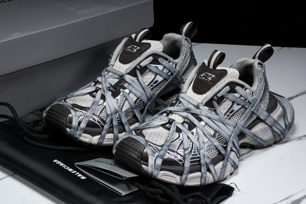 3XL Sneaker Extreme Lace 'Grey Brown' - Image 22