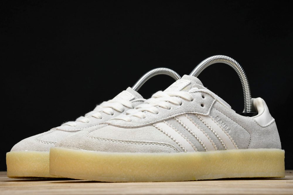 AD x Clarks '8th Street Samba' by Ronny Fieg 'Grey' - Image 2
