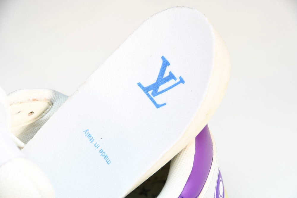 Louis Vuittоп Trainer Low Velcro Strap 'Violet Mesh' - Image 16