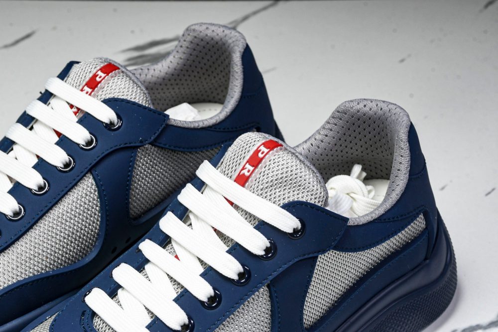 Prada America's Cup Sneaker Soft Rubber 'Royal Blue' - Image 18