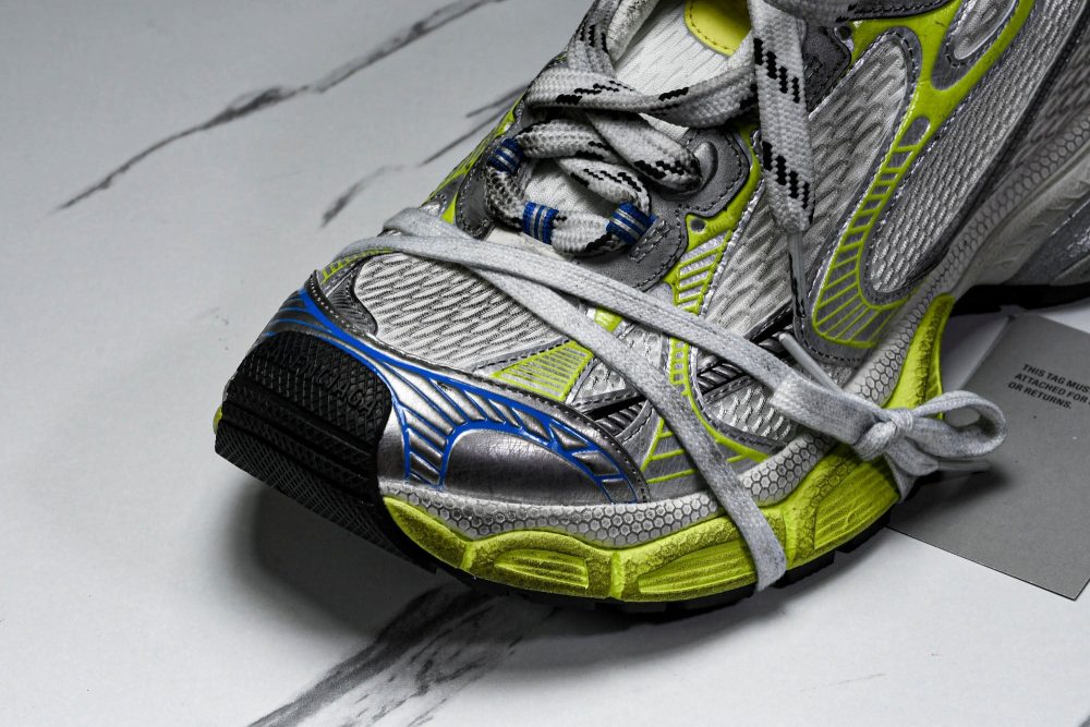 3XL Sneaker 'White Yellow Blue' - Image 9