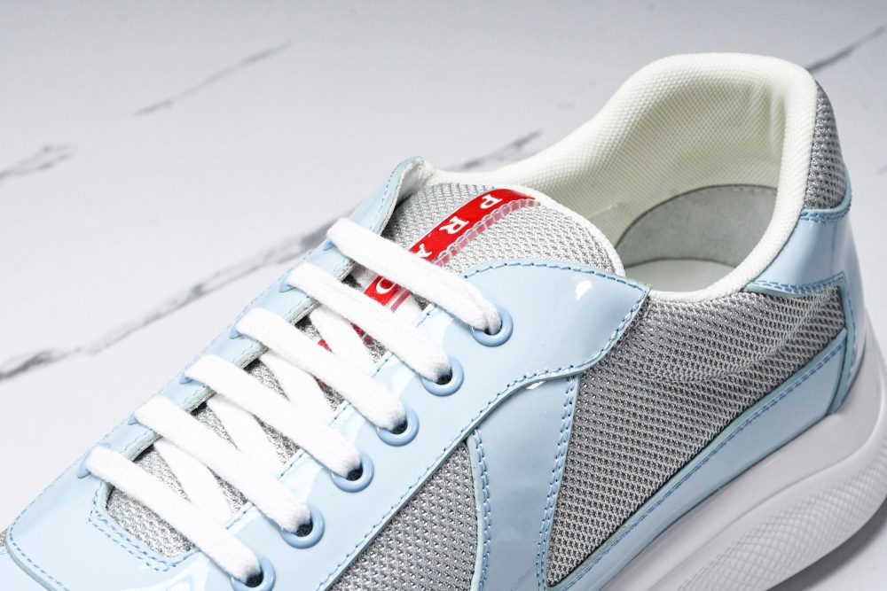 Prada America's Cup Sneaker 'Celeste Silver' - Image 10