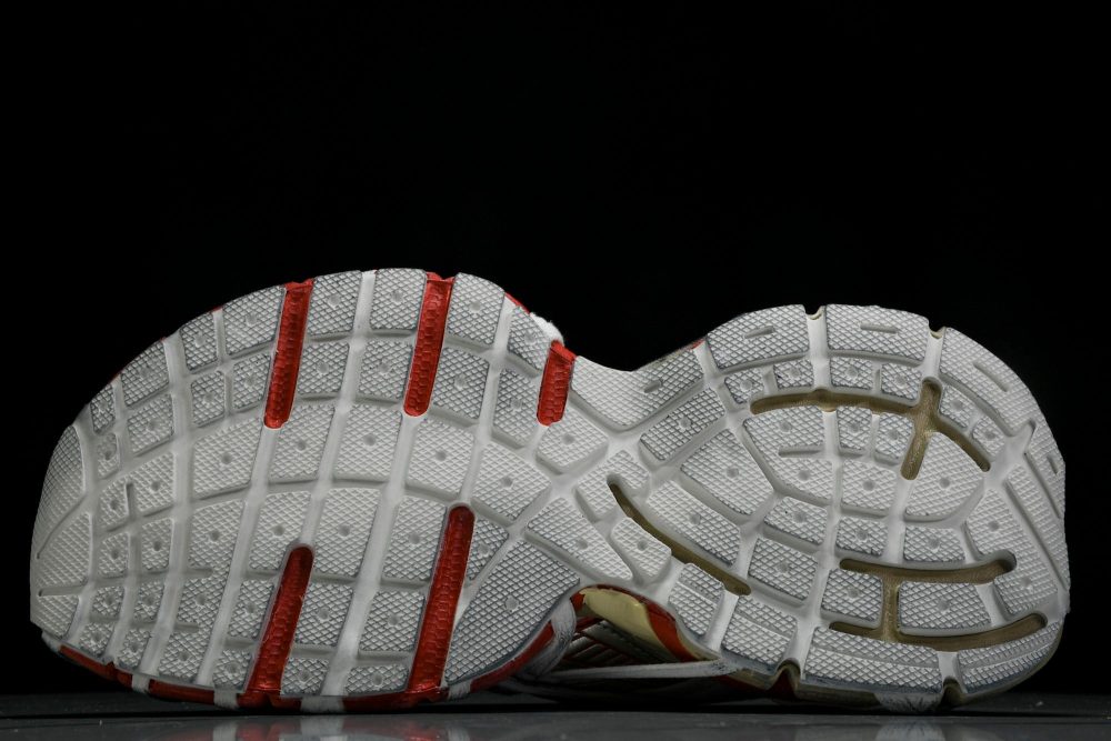 3XL Sneaker Extreme Lace 'White Orange' - Image 5