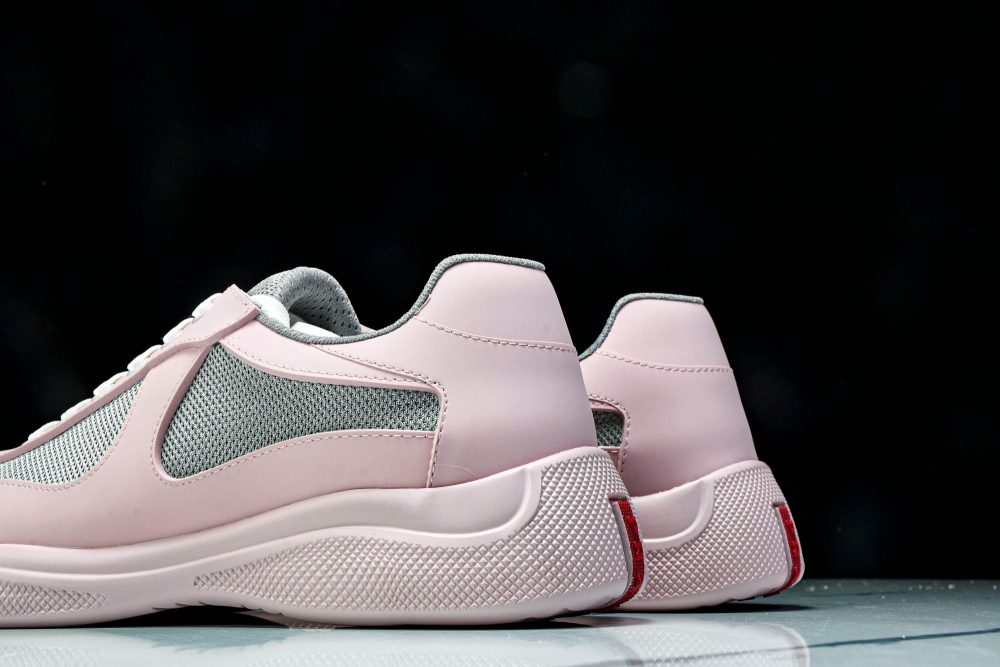 Prada America's Cup Sneaker Soft Rubber 'Pink' - Image 8