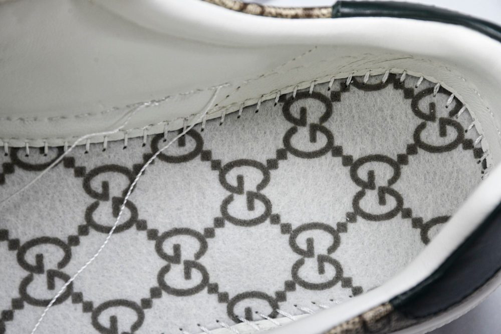 Guссi Ace Web 'Beige Monogram' - Image 14
