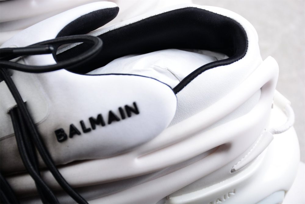 Balmain Unicorn Low-Top 'White Black Gradient' - Image 10