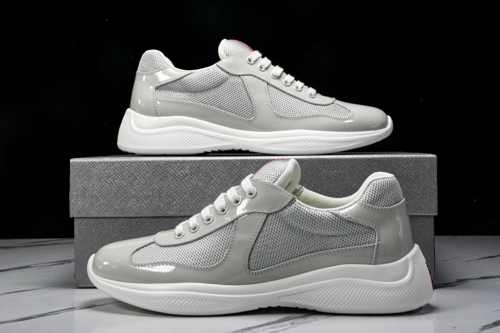 Prada America's Cup Sneaker 'Pearl Silver' - Image 20