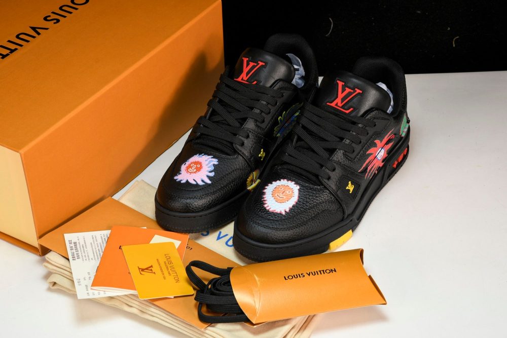 Louis Vuittоп Trainer Low by Yayoi Kusama 'Black Print' - Image 20