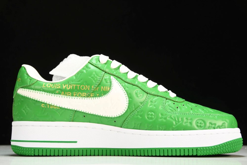 Louis Vuittоп x AF1 by Virgil Abloh 'Green' - Image 3