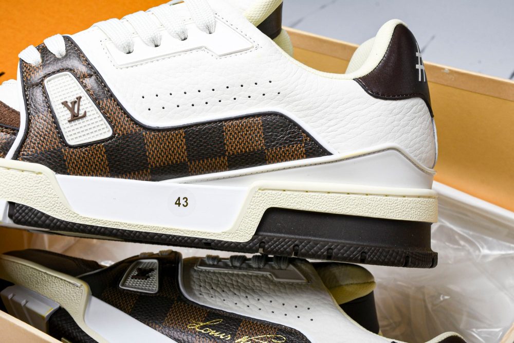 Louis Vuittоп Trainer by Tyler, The Creator 'Damier White Mocha' - Image 26