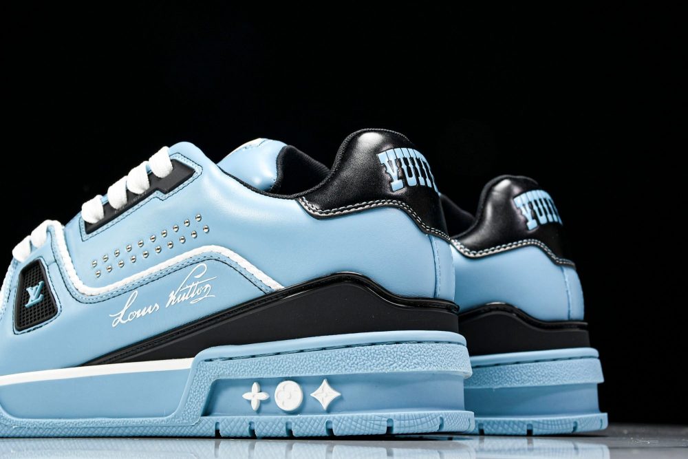Louis Vuittоп Trainer Low Western 'Blue' - Image 8