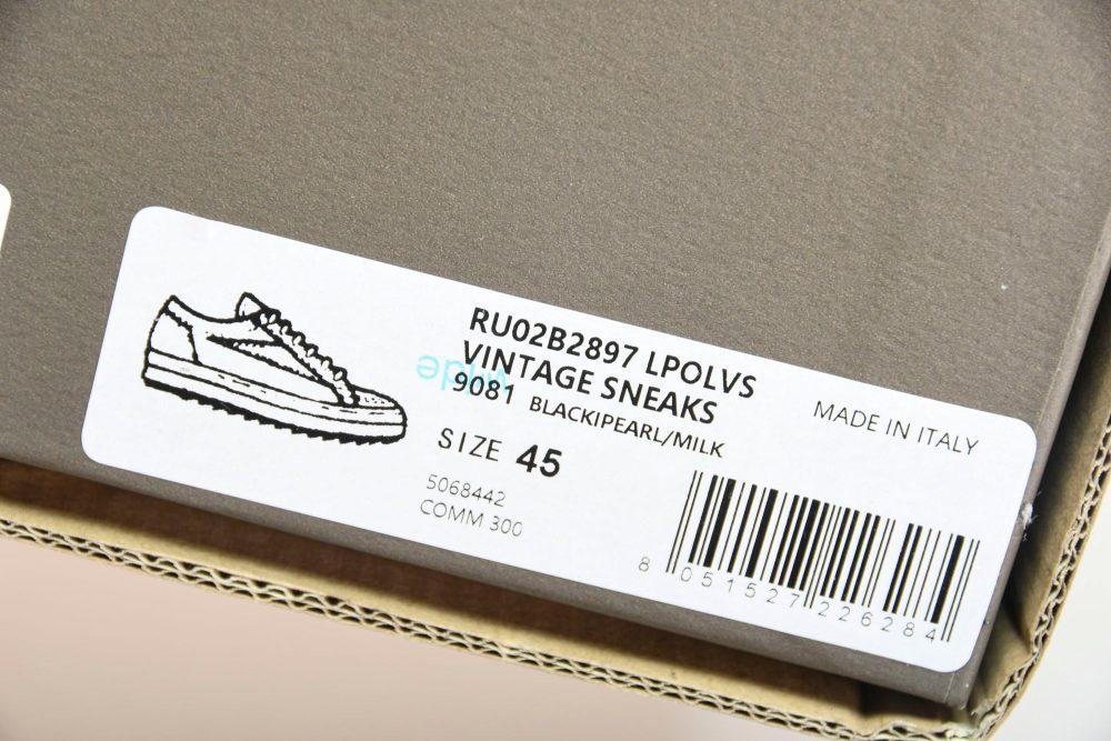 Rick Owens Vintage Sneaks 'Black' - Image 32