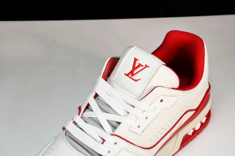 Louis Vuittоп Trainer Low 'Signature White Red' - Image 10