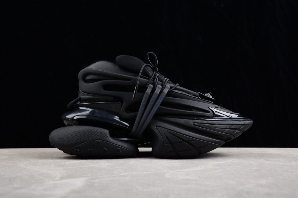 Balmain Unicorn Low-Top 'Black' - Image 5