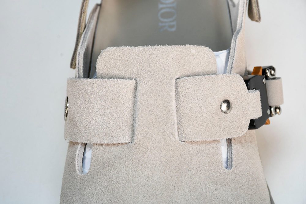 Birkenstock x D1or Tokio Mule Calfskin 'Greige' - Image 11