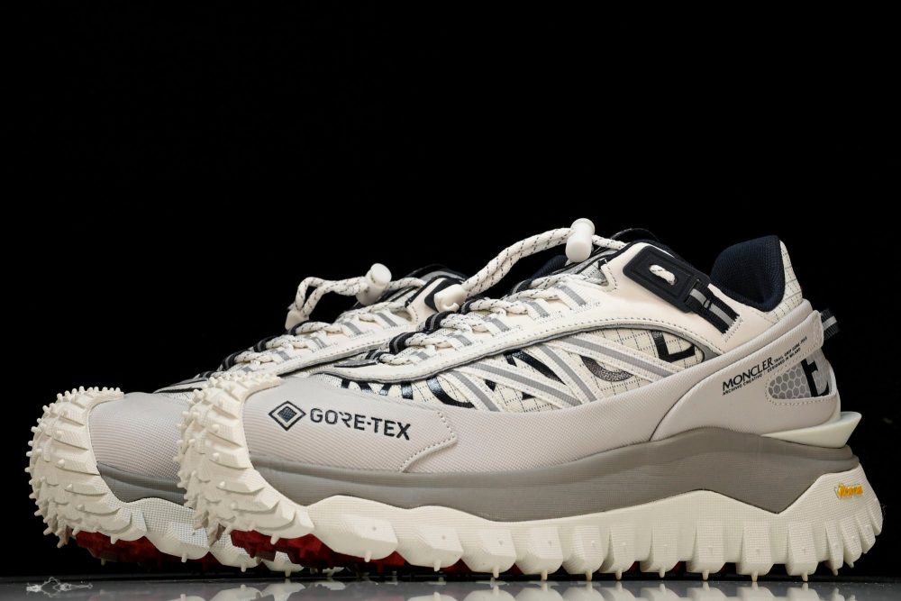 Moncler Trailgrip GTX 'White Grey' - Image 2