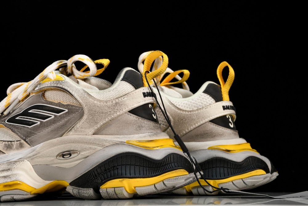 Cargo Sneaker 'White Yellow' - Image 8