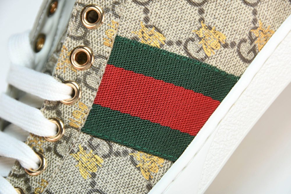 Guссi Ace 'Monogram Bee' - Image 13