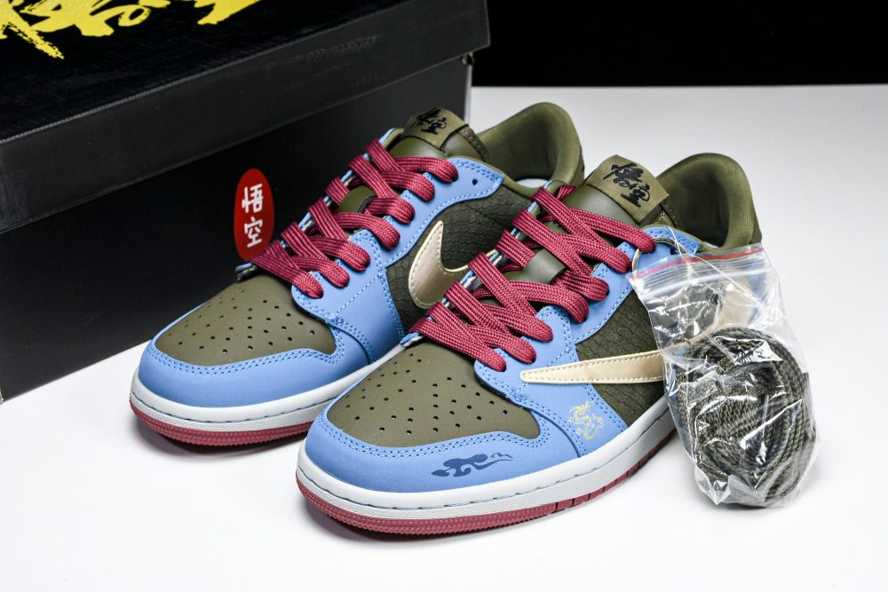 Travis Scott AJ1 Retro Low x Black Myth Wukong (Unreleased) - Image 20
