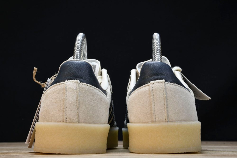 AD x Clarks '8th Street Samba' by Ronny Fieg 'White Black' - Image 7