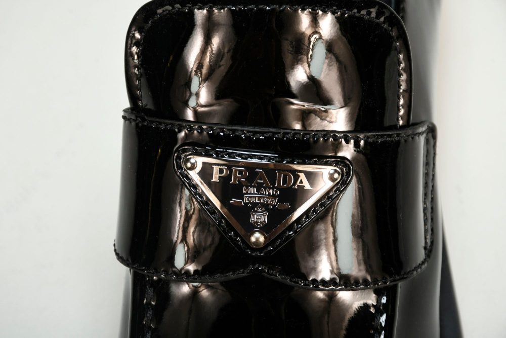 Prada Patent Loafers 'Black' - Image 11