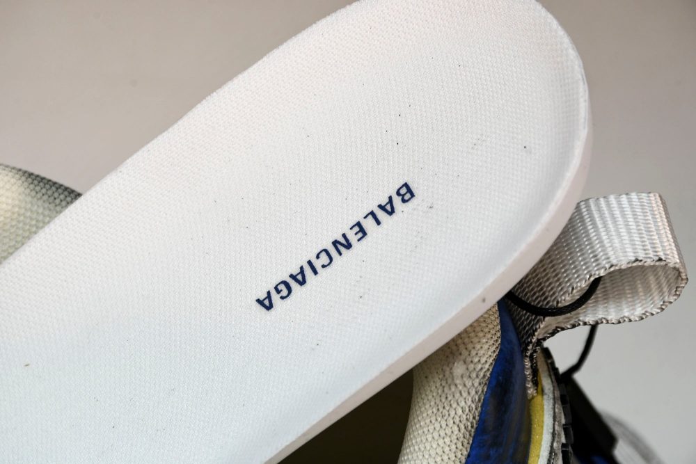 Cargo Sneaker 'White Blue' - Image 14