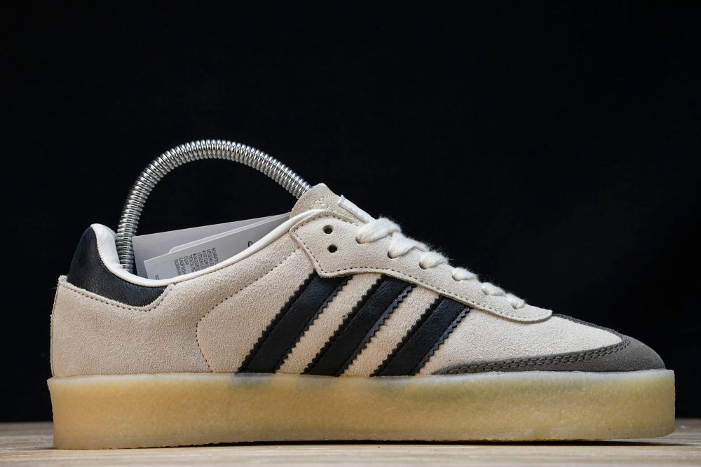 AD x Clarks '8th Street Samba' by Ronny Fieg 'White Black' - Image 3