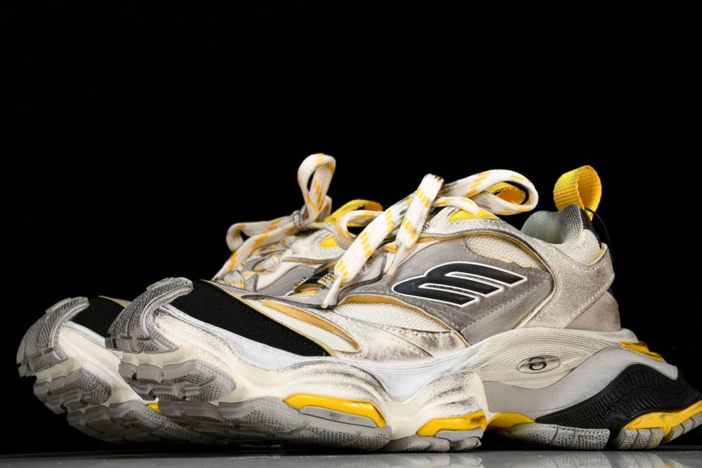 Cargo Sneaker 'White Yellow' - Image 2