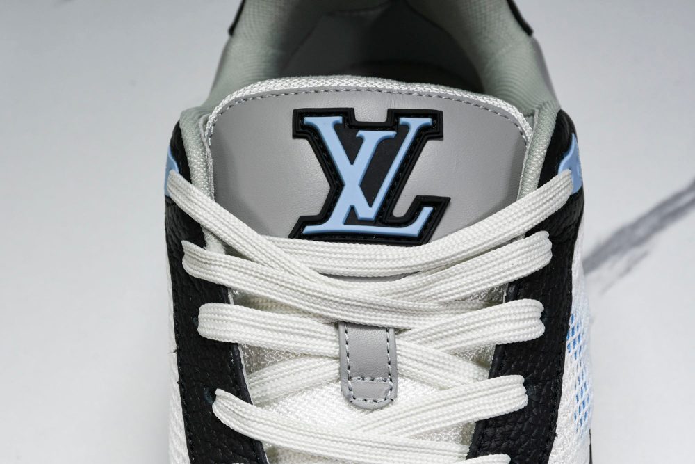 Louis Vuittоп Trainer Low Velcro Strap 'Blue Black' - Image 11