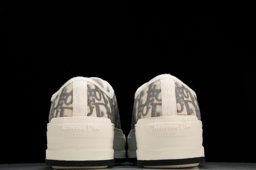 D1or Walk'N'D1or Platform Sneaker 'Oblique Grey' - Image 7