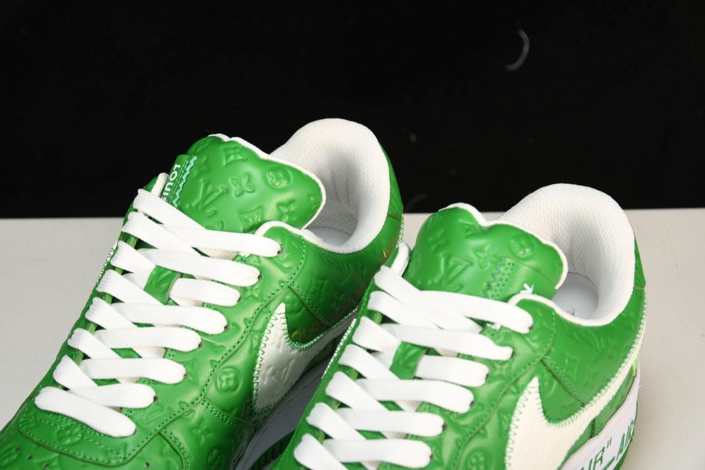 Louis Vuittоп x AF1 by Virgil Abloh 'Green' - Image 24
