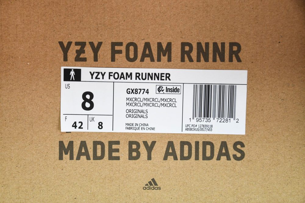 Yzy Foam RNNR 'MX Cream Clay' - Image 25