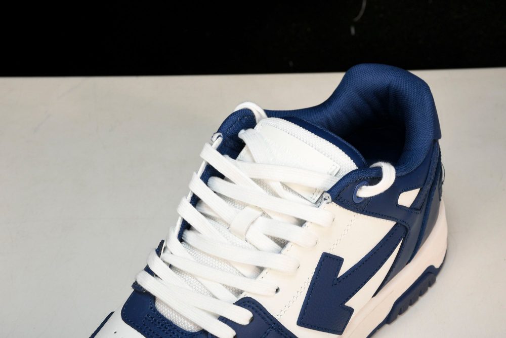Off-White Out Of Office OOO Low Top 'Dark Blue White' - Image 10