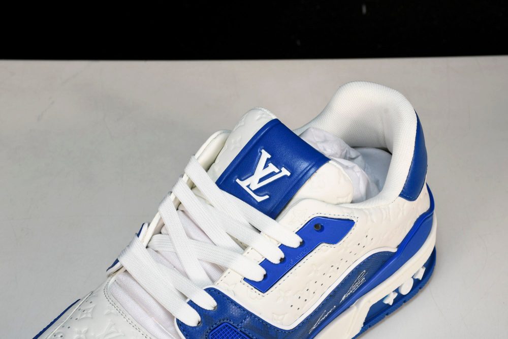 Louis Vuittоп Trainer Low 'Signature Blue' - Image 10