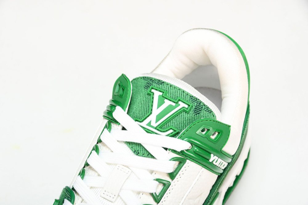 Louis Vuittоп Trainer Low 'Monogram Denim Green' - Image 10