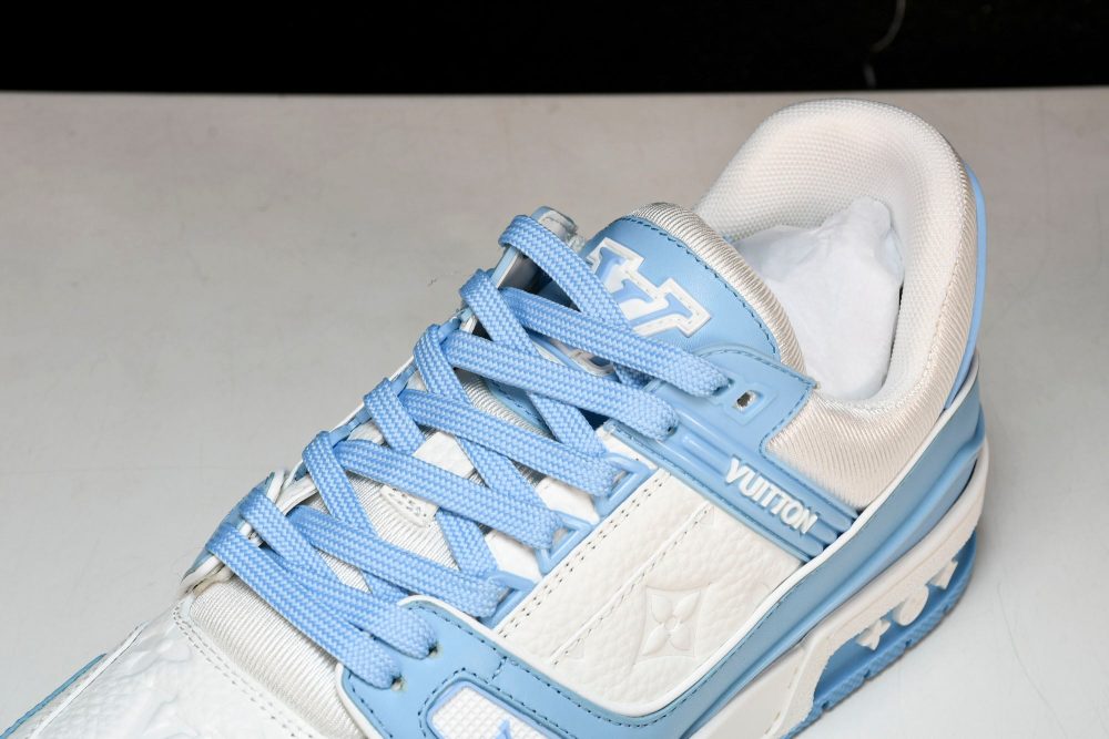 Louis Vuittоп Trainer Low 'White Sky Blue' - Image 10