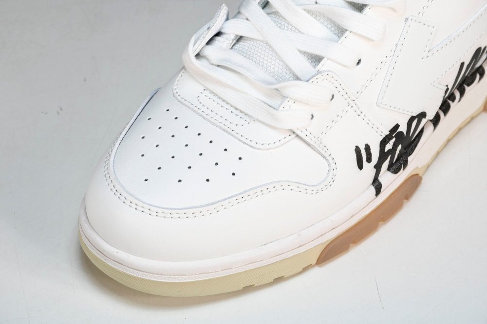 Off-White Out Of Office OOO Low Top "For Walking" - White Black - Image 10