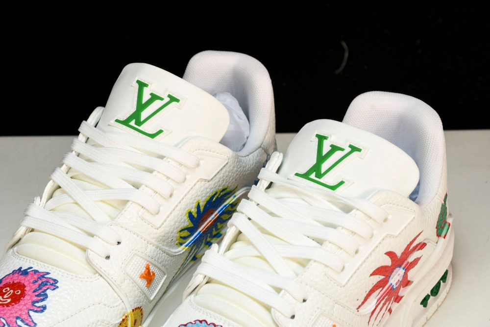 Louis Vuittоп Trainer Low by Yayoi Kusama 'White Print' - Image 19