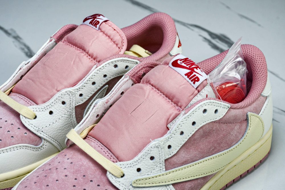 Travis Scott AJ1 Retro Low OG 'Shy Pink' - Image 19