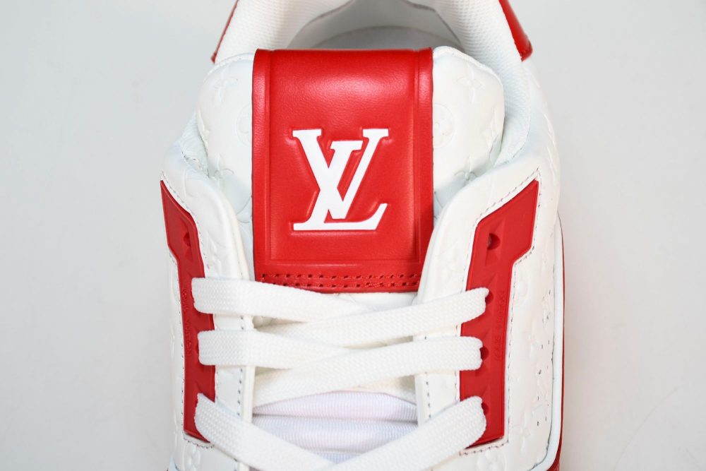 Louis Vuittоп Trainer Low 'Signature Red' - Image 11