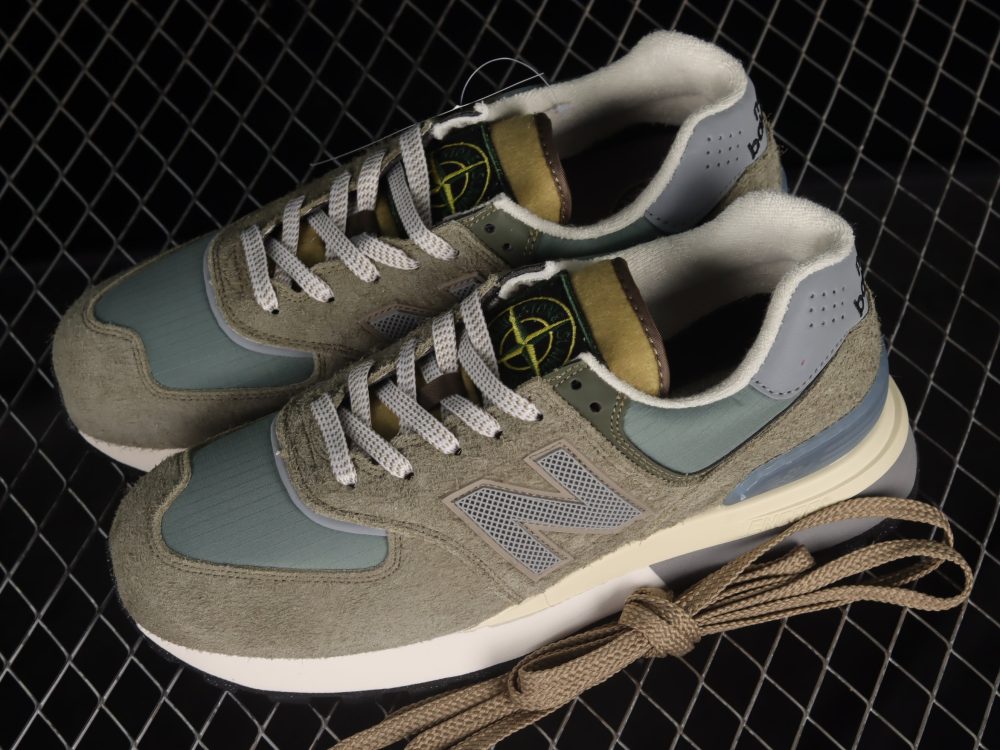 NB 574 Legacy x Stone Island 'Steel Blue' - Image 7