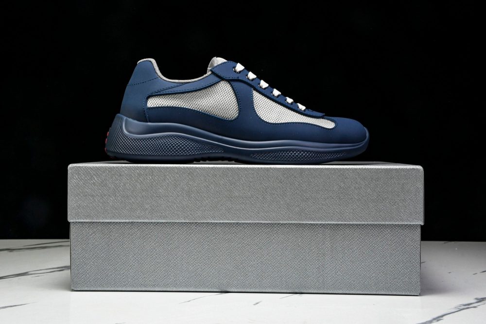 Prada America's Cup Sneaker Soft Rubber 'Royal Blue' - Image 21
