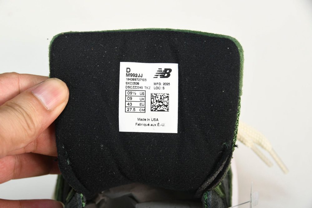 NB 992 x JJJJound 'Green' - Image 12