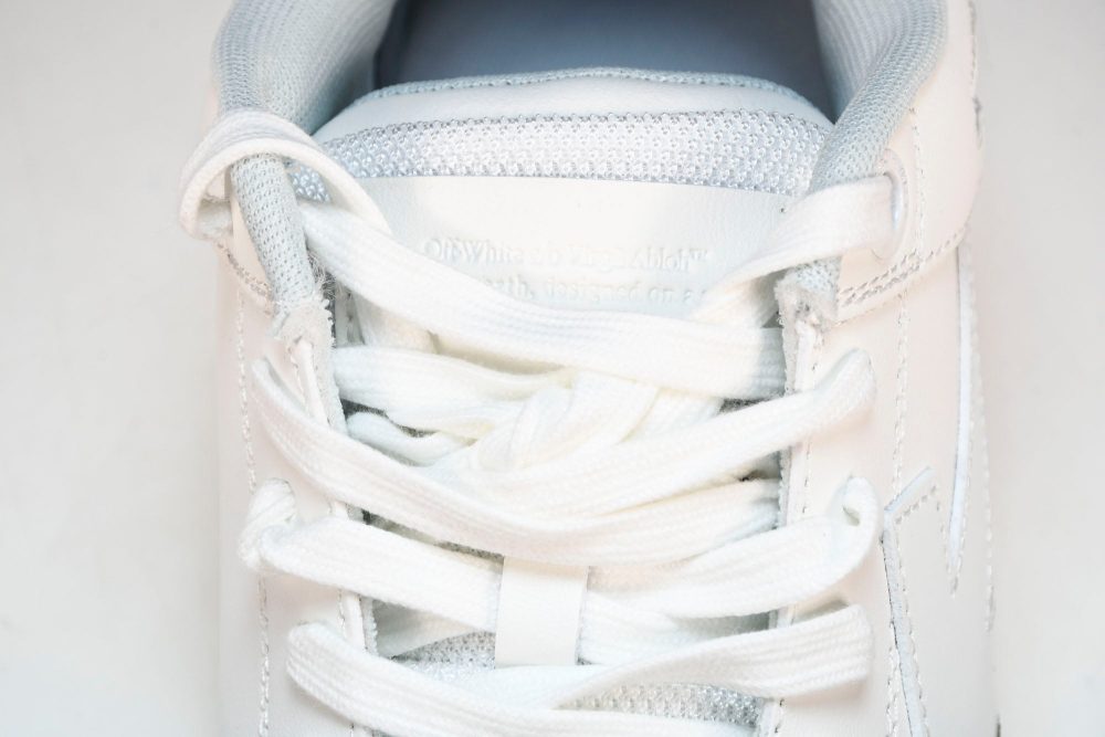Off-White Out Of Office OOO Low Top "For Walking" - White Black - Image 12