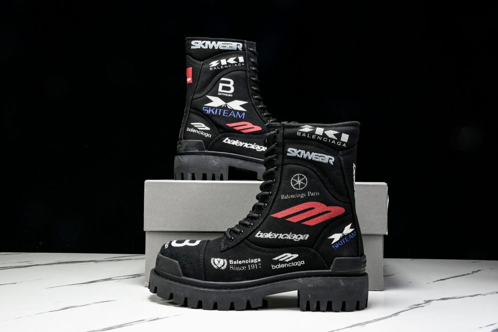 Вalenciaga Combat Strike Boot 'Black' - Image 18