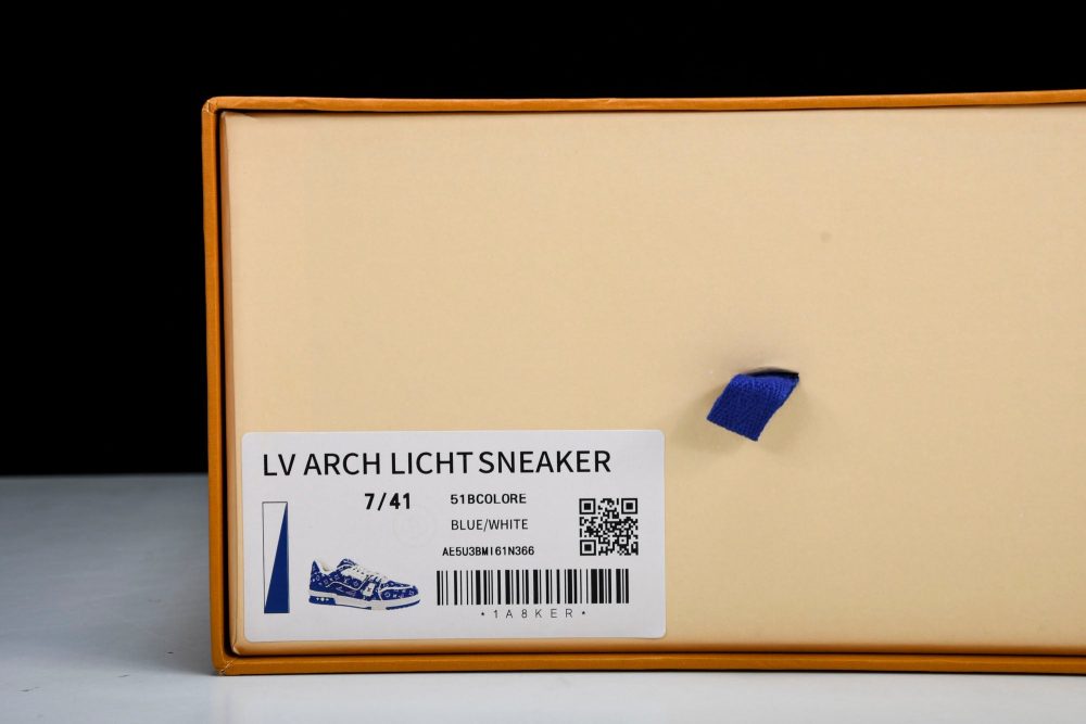 Louis Vuittоп Trainer Low 'Blue Monogram Textile' - Image 26