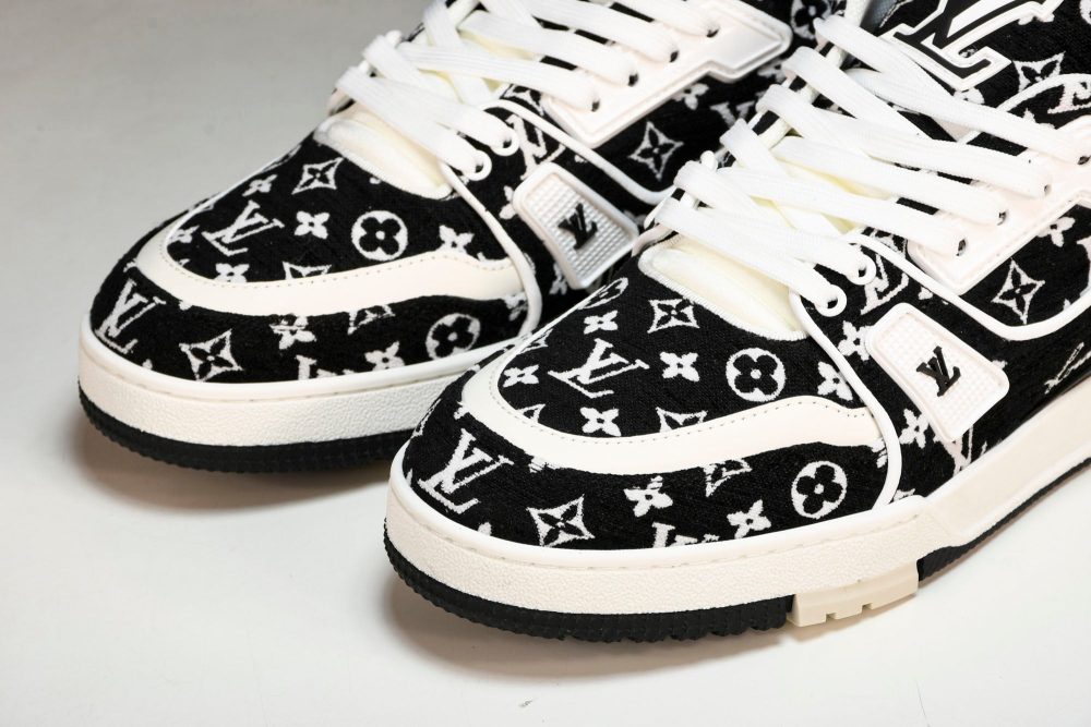 Louis Vuittоп Trainer Low 'Black Monogram Textile' - Image 18